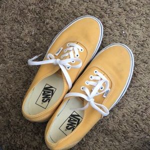 Yellow vans